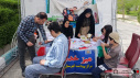 برپایی ایستگاه سلامت در همایش پیاده روی کارکنان و دانشجویان