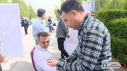 برپایی ایستگاه سلامت در همایش پیاده روی کارکنان و دانشجویان