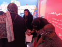 برپایی میز خدمت جوانی و جمعیت مرکز بهداشت شهرستان اراک