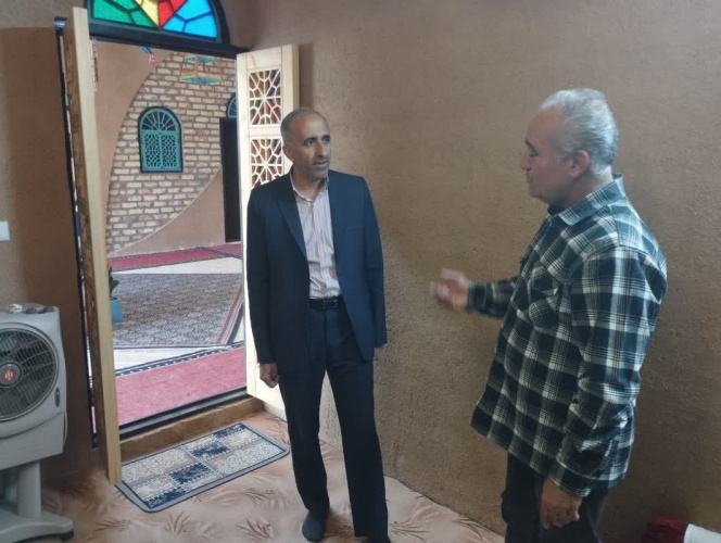 بازدید رئیس گروه سلامت محیط و کار مرکز بهداشت شهرستان اراک ا از مراکز اقامتی و گردشگری