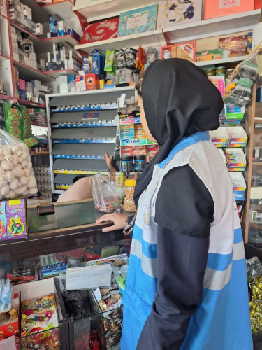 نظارت و بازرسی کارشناسان بهداشت محیط مرکز بهداشت شهرستان اراک