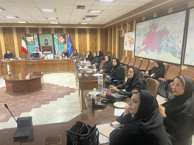 جلسه بررسی شاخص های سه ماهه واحد سلامت روان