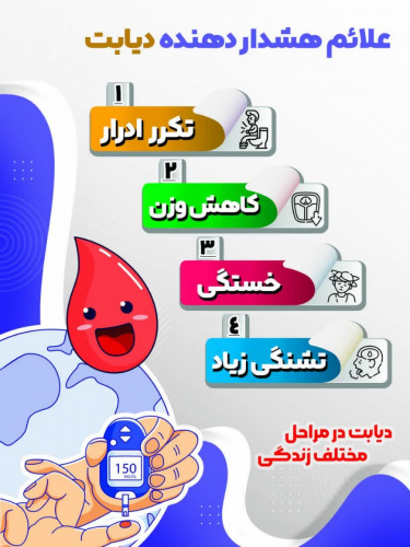 علائم هشدار دهنده دیابت