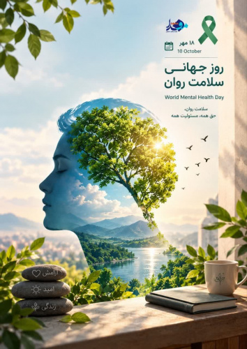 پوستر روز جهانی سلامت روان