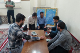 جلسه آموزشی پیشگیری از دیابت و فشارخون