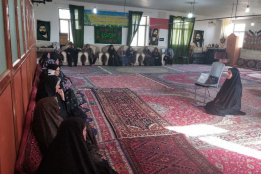 جلسه آموزشی با موضوع سلامت بانوان در شرایط بحران