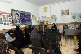 جلسه آموزشی به مناسبت هفته سالمند با موضوع مشکلات سالمندی