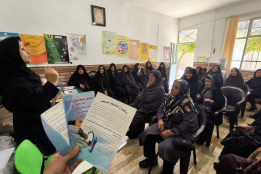 جلسه آموزشی با موضوع پویش ملی دهان و دندان