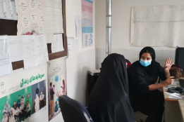 هماهنگی مراقبت جوانان به همت خانم نوروزی  پور و پزشک محترم مرکز خانم دکتر زنده دل  روستای محسن آباد