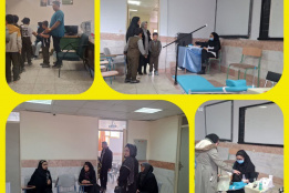 برگزاری آموزش فیشورسیلانت در مدرسه شهید کاظمی آشتیان