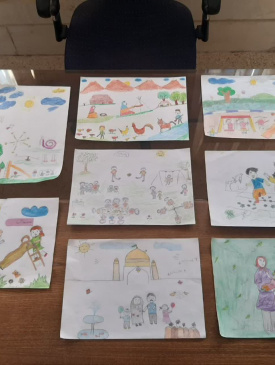 مسابقه نقاشی به مناسبت هفته ملی جمعیت