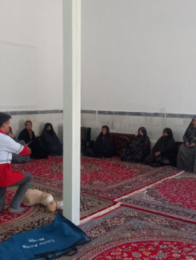 برگزاری آموزش احیای قلبی ریوی به مناسبت روز کودک