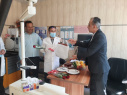 تقدیر از دندانپزشکان خیر در درمانگاه شهید کاشفی شهرستان آشتیان