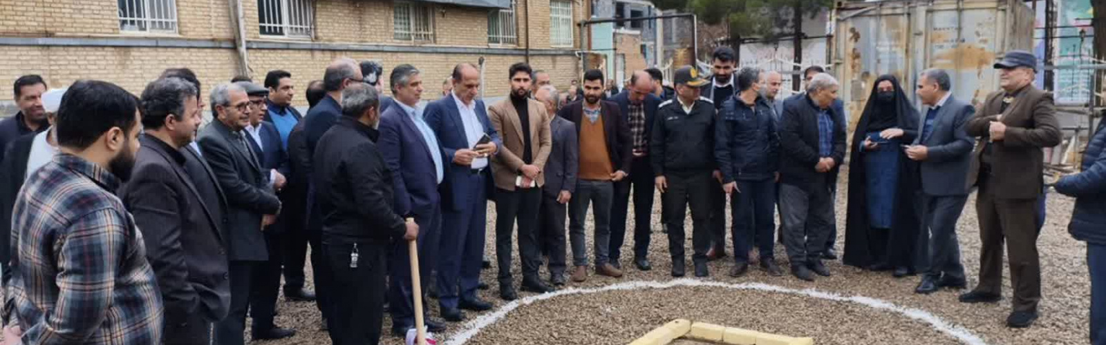 آیین کلنگ‌زنی طرح توسعه بیمارستان امام سجاد(ع) آشتیان