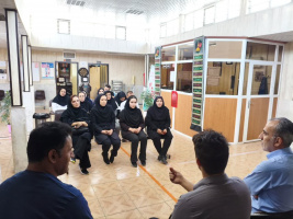 بازدید میدانی مدیر شبکه بهداشت آشتیان از مرکز جامع سلامت شهید کاشفی / تأکید بر رفع بی‌واسطه دغدغه‌های پرسنل