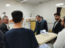 بازدید رئیس دانشگاه علوم پزشکی اراک از بیمارستان امام سجاد(ع) آشتیان