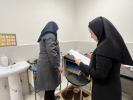 انجام پایش تخصصی در خانه بهداشت فیض‌آباد