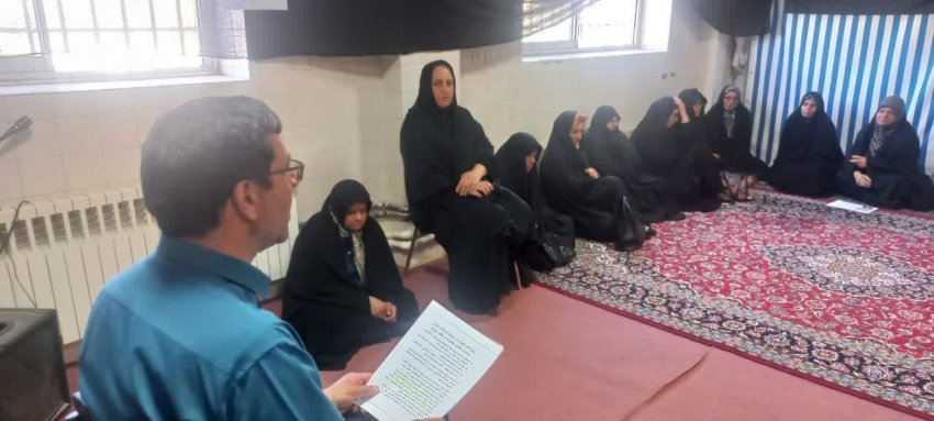 جلسه آموزش ویژه داوطلبان سلامت مرکز خدمات جامع سلامت حضرت زینب(س)شهرستان آشتیان