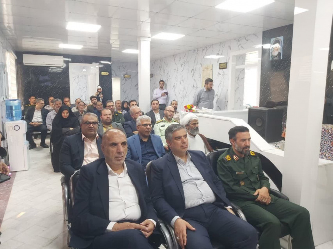 افتتاح درمانگاه دندانپزشکی شهید حاج قاسم سلیمانی در آشتیان