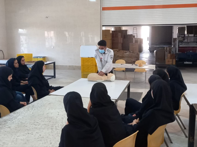 برگزاری کلاس آموزش احیای قلبی ریوی