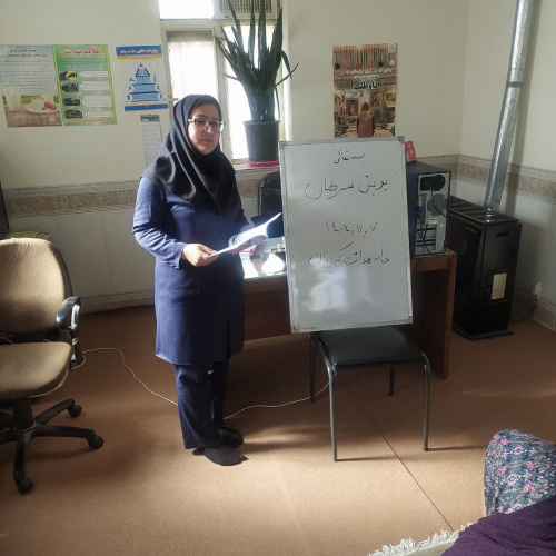 جلسه آموزشی  پویش ملی مبارزه با سرطان