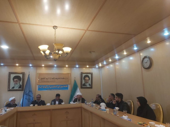 برگزاری جلسه شورای پیشگیری از وقوع جرم و آسیب‌های اجتماعی شهرستان آشتیان