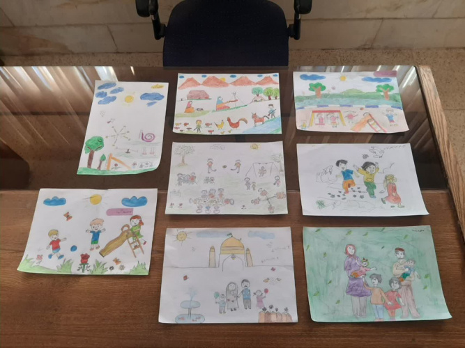 مسابقه نقاشی به مناسبت هفته ملی جمعیت