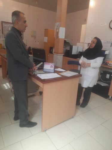 بازدید رئیس مرکز بهداشت از درمانگاه شهید کاشفی و خانه بهداشت گرکان