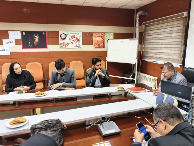 برگزاری جلسه قطبی بهداشت در مرکز بهداشت شهرستان آشتیان