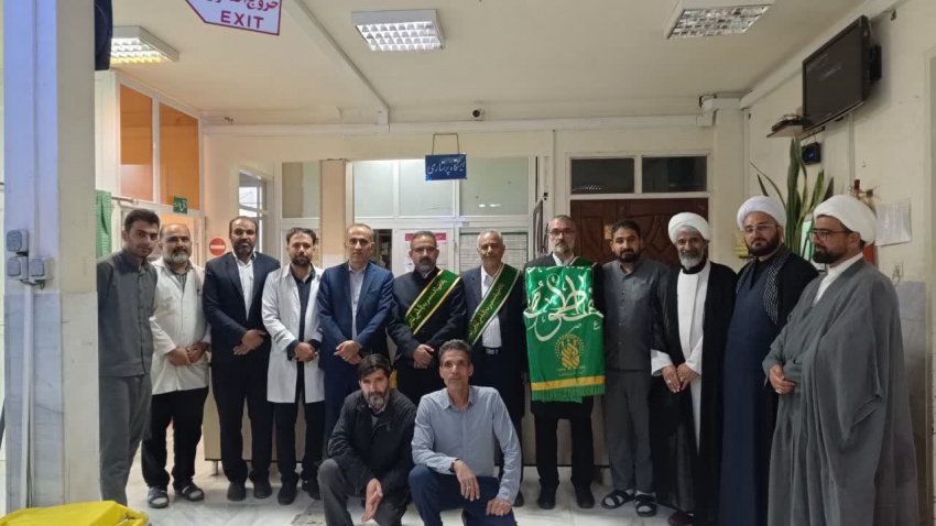 تجلیل از پرستاران بیمارستان امام سجاد (ع) آشتیان به مناسبت ولادت حضرت معصومه (س) و روز دختر