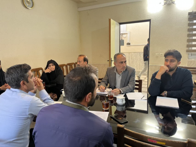 جلسه هماهنگی انتخاب هفتمین بیانیه مجمع سلامت شهرستان آشتیان
