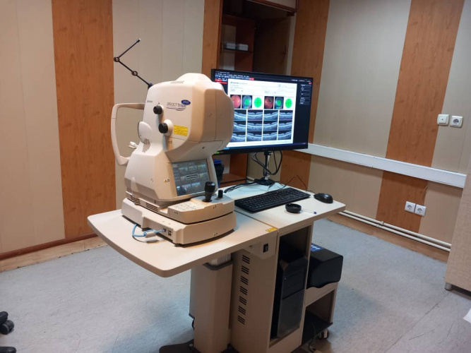 راه اندازی پیشرفته ترین دستگاه تصویربرداری چشمی دنیا (OCT) در کلینیک امام رضا (ع)