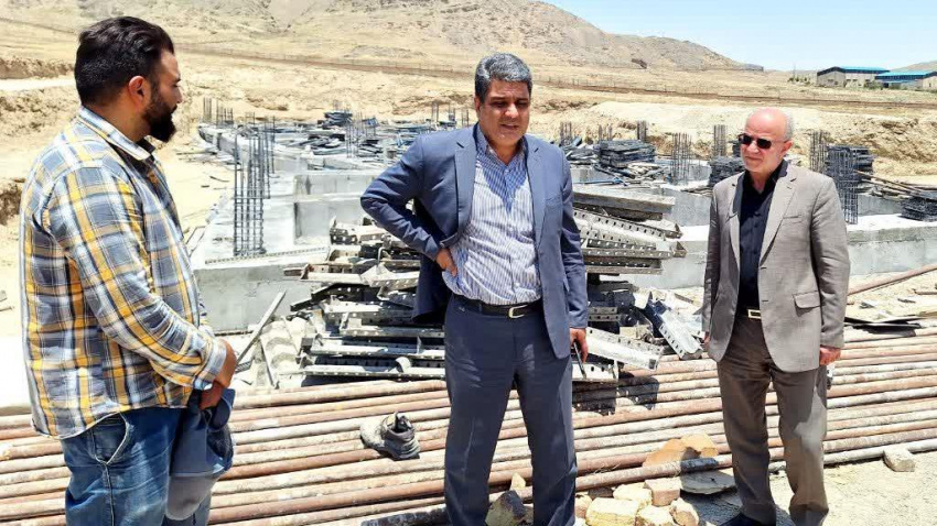 بازدید مدیر محترم منابع فیزیکی از پروژه های عمرانی