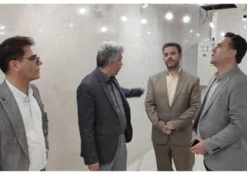 بازدید معاون محترم توسعه مدیریت و منابع از پروژه تکمیل شده سی تی آنژیو