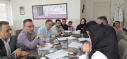 جلسه بررسی مشکلات مربوط به فرآیند احصا درآمد ،کسورات ، کارانه ، ماندگاری پزشکان بیمارستان والفجر تفرش
