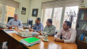 برگزاری جلسه داخلی مدیر توسعه سازمان و تحول اداری دانشگاه با رئیس گروه و کارشناسان حوزه 