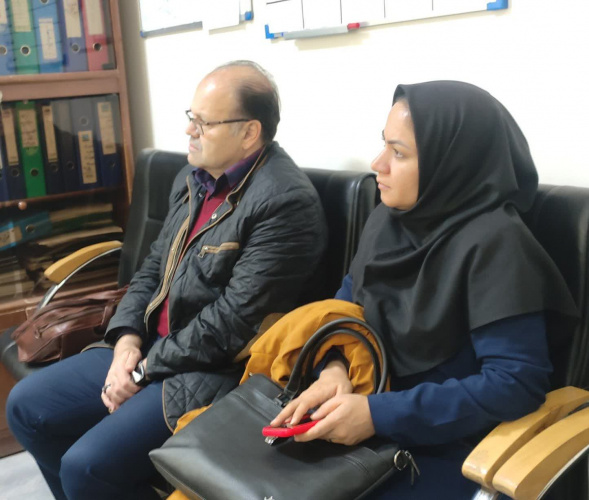 نشست هم اندیشی مدیر منابع انسانی با مدیر شبکه بهداشت و درمان شهرستان دلیجان