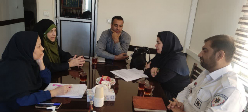 جلسه بررسی وضعیت نیروی انسانی مجموعه 115