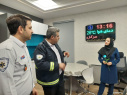 تجلیل رئیس اورژانس ۱۱۵ استان مرکزی از همکاران خانم به مناسبت ولادت حضرت زهرا (س) و روز زن
