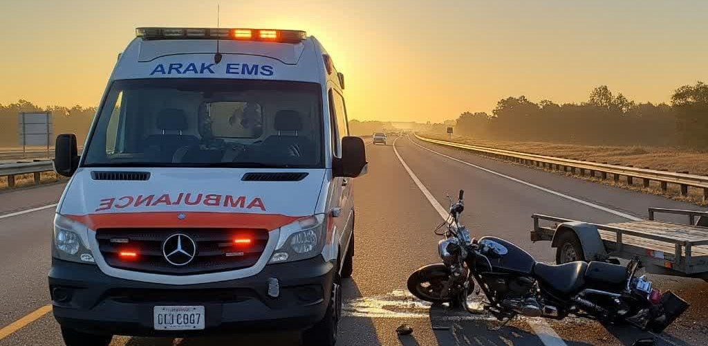 تصادف موتورسیکلت در محلات با یک فوتی و یک مصدوم