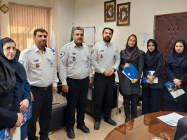 تقدیر از پرسنل مرکز پایش مراقبت های درمانی اورژانس استان