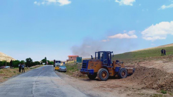 آغاز عملیات خاک‌برداری پایگاه خیرساز اورژانس ۱۱۵ روستای وفس