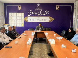 دیدار رئیس اورژانس پیش‌بیمارستانی استان مرکزی با امام جمعه و مسئولین شهر ساروق