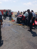 تصادف مرگبار در کنارگذر شمالی اراک؛ دو فوتی و چهار مصدوم برجا گذاشت