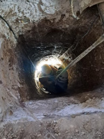 سقوط مرگبار مقنی به چاه ۴۰ متری در احمدآباد