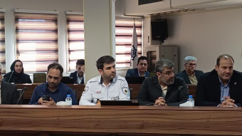 حضور سرپرست اورژانس ۱۱۵ استان مرکزی در نشست بررسی آمادگی استان در برابر حوادث
