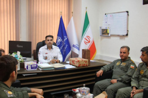 دیدار کروی پروازی اورژانس هوایی با سرپرست اورژانس پیش‌بیمارستانی استان مرکزی
