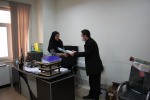 تجلیل از حسابداران واحد مالی مرکز اورژانس ۱۱۵ استان مرکزی به مناسبت روز حسابدار
