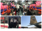 انتقال ۱۲ مصدوم از بیمارستان مصطفی خمینی ایلام به فرودگاه جهت انتقال به تهران توسط اتوبوس آمبولانس استان مرکزی