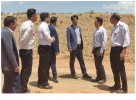 آغاز مراحل ساخت پد بالگرد اورژانس هوایی شهرستان آشتیان